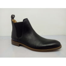 Elastic Band Flat Mens Ankle Boots (NX 536)